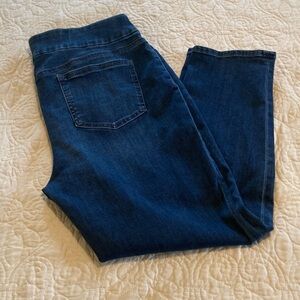 Chico's Indigo Stretch Jeggings Jeans US size 14 Chico size 2.5 Regular